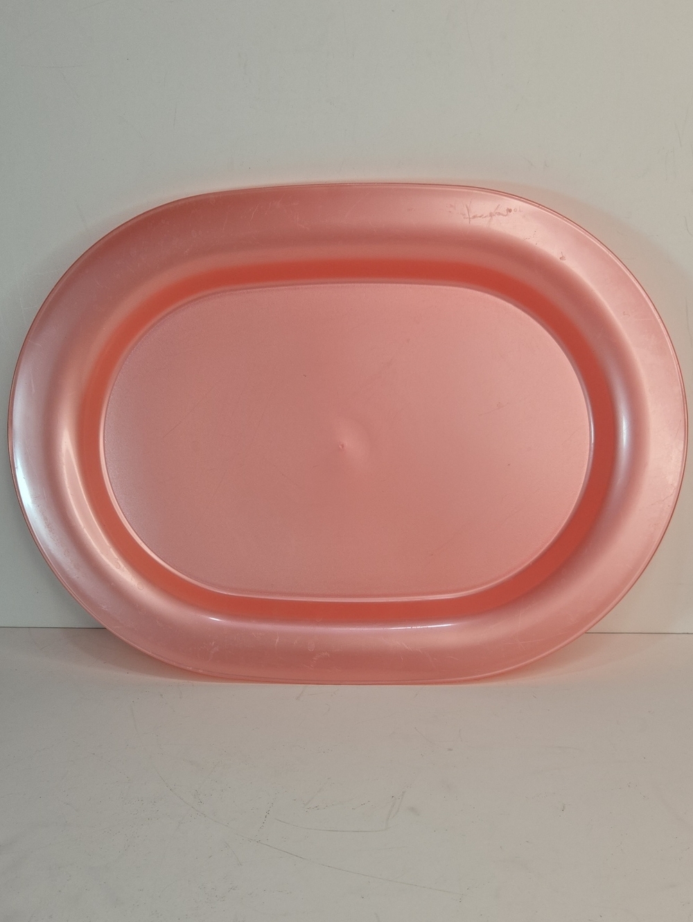 Packetware Pink Peach Serving Platter for Parties and Events
